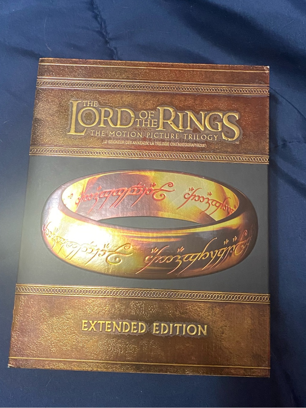 The Lord of the Rings Trilogy Blu Ray Box Set